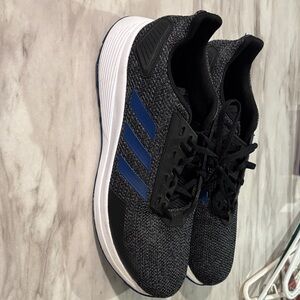 adidas Black and Blue Men's Athletic Running Sneakers